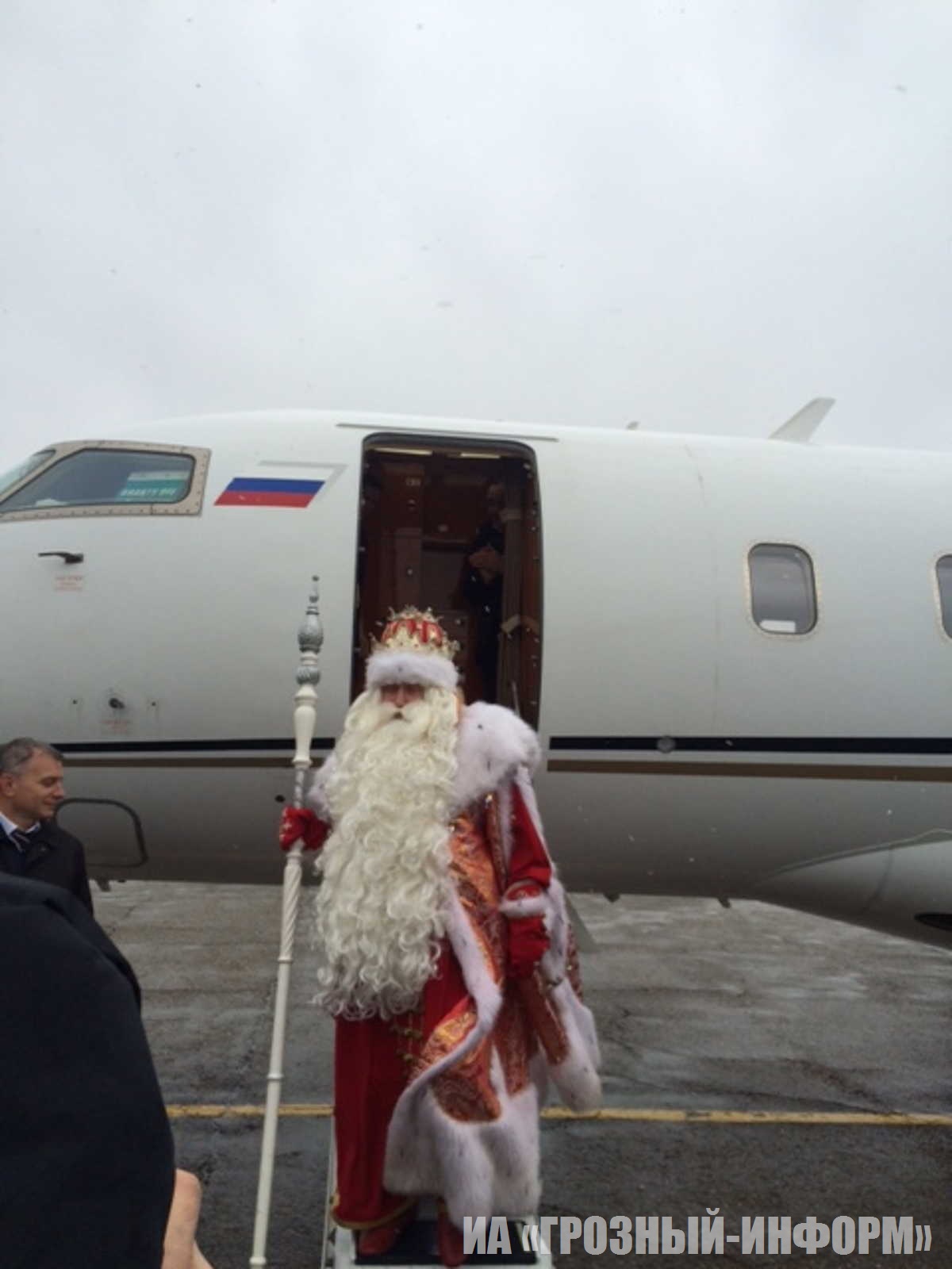 Российский Дедушка Мороз в Чеченской Республике