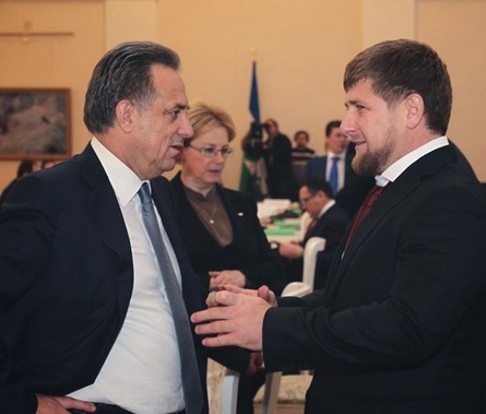 Рамзан Кадыров поздравил Виталия Мутко с избранием на пост президента РФС