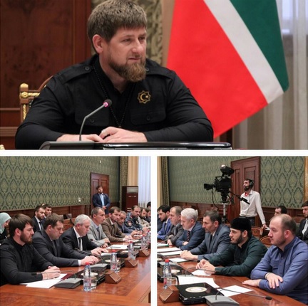 Р. Кадыров встретился с членами оргкомитета по празднованию Дня Грозного