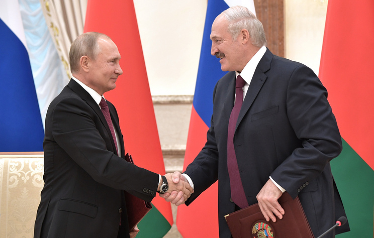Главы России и Белоруссии договорились расширять и укреплять стратегическое партнерство