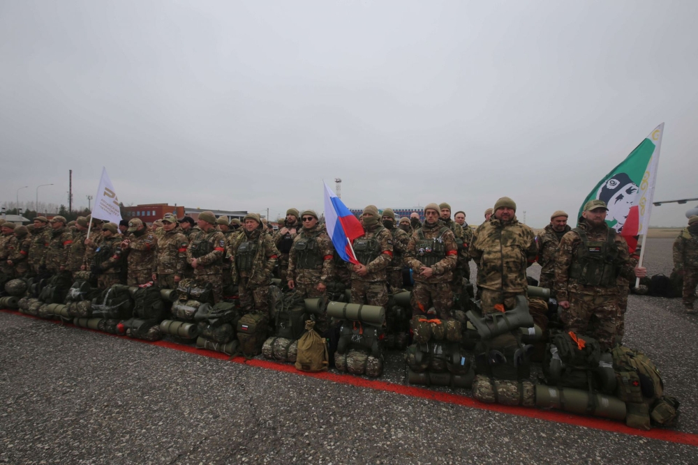 добровольцы ахмат