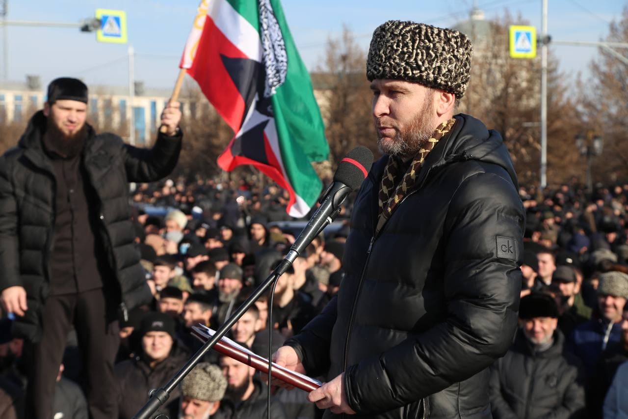 Ичкерия сейчас. Митинг в Грозном против янгулбаевых. 3 Президента Чеченской Республики Ичкерия. Грозный Абдулхамидовича Кадырова.